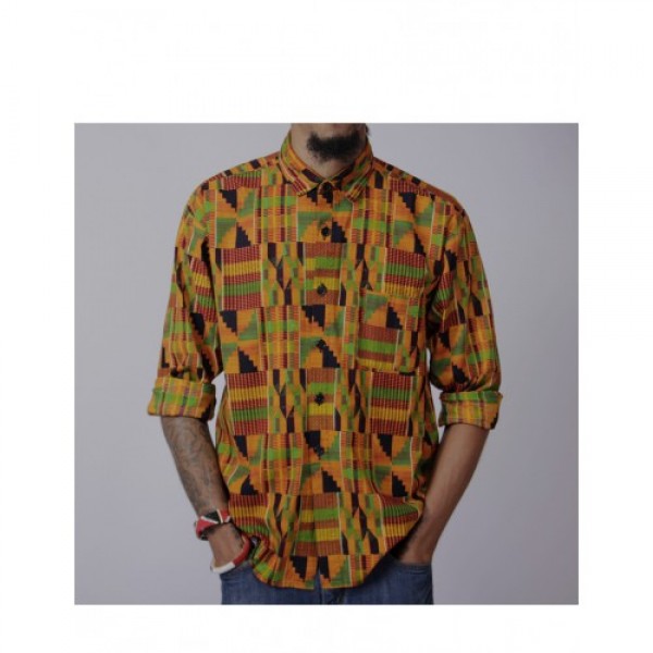 Tribal King: Dashiki Button Down