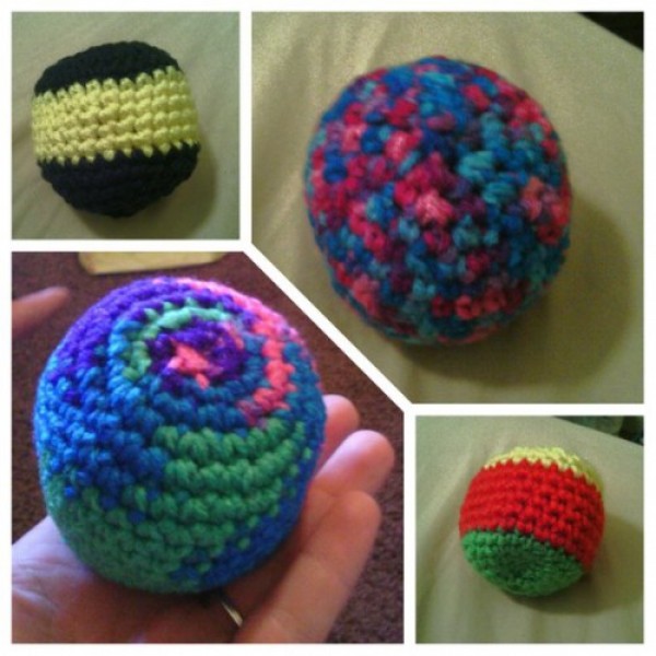 Crochet Hackey Sack